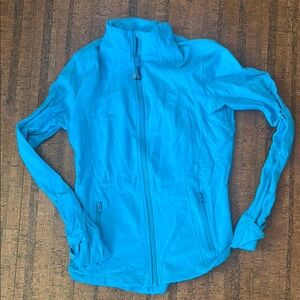 lululemon define jacket- bright blue
